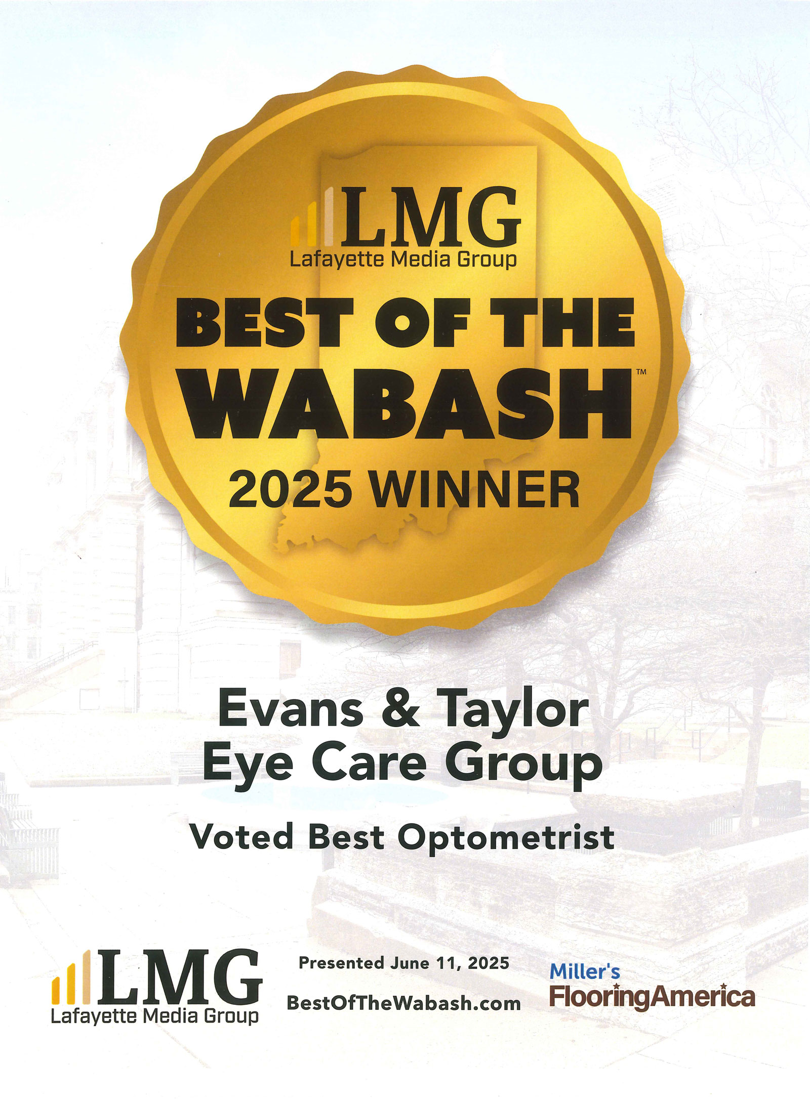 Best of Wabash medal